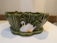 Vintage Sylvac Swan Pond Grass