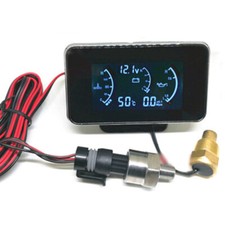 3 In 1 Car LCD Digital Gauge
