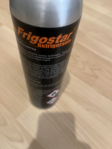 R290 refrigerant gas canister - gas,