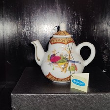 Miniature Porcelain Teapot