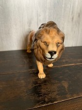 Beswick Vintage Prowling Lion Figurine + Free Postage
