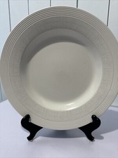 Wedgwood  - Paul Costelloe  - 13" Cream Rim Plate 1999 Good Condition Limestone