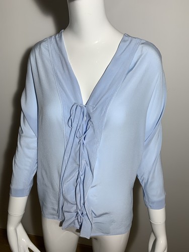 Sandro silk beautiful - silk, blue