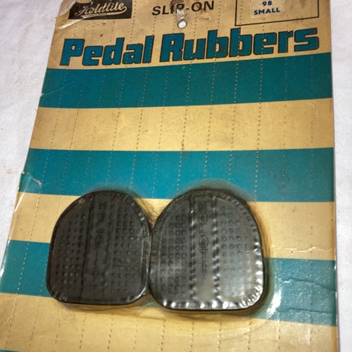 Vintage car pedal rubber - car,
