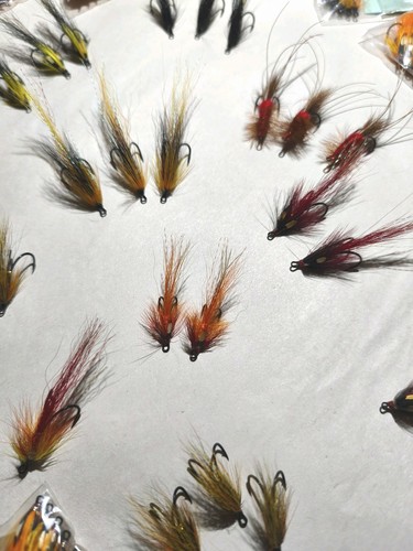 Salmon flies mixed bundle - salmon,
