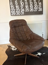 Vintage Danish Swivel Egg