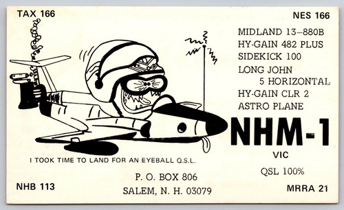 Vintage 1973 radio qsl - 1973, cb