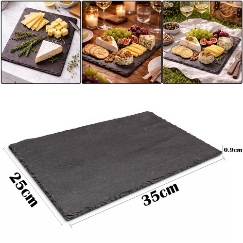Natural slate serving - slate,