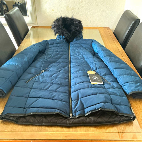 Dare2b blue quilted puffer - dare2b,