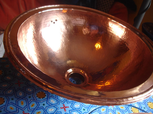Moroccan hand hammered - , copper