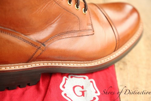 Grenson tan brown leather - tan,