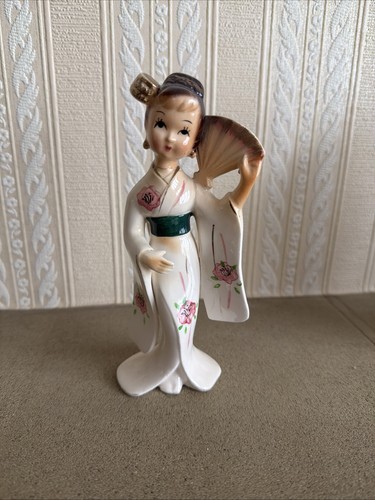 Geisha figurine antigua - figurine, in