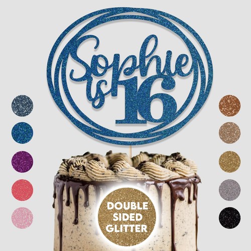 Personalised cake toppers - cake,