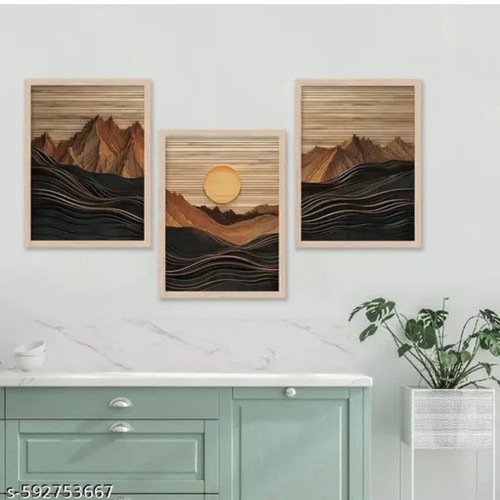 Framed abstract art paintings - framed,