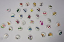 10 x Picture Shank Buttons