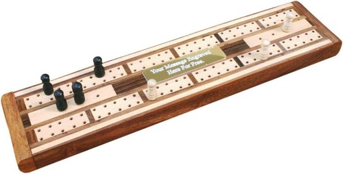 Personalised wooden cribbage - personalised,