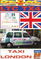 DECAL LTC TX4 TAXI LONDON LYCA MOBILE 2009 (06)