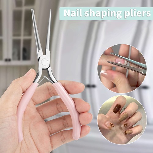 Acrylic nail pincher - acrylic, pinching