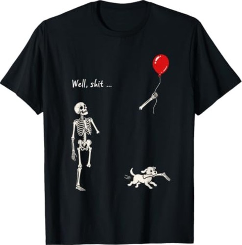 Well skeleton lost balloon - skeleton,