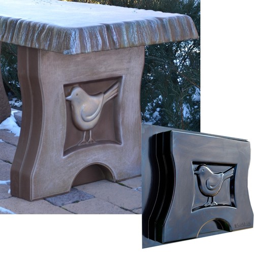 Concrete mold bench - mold,