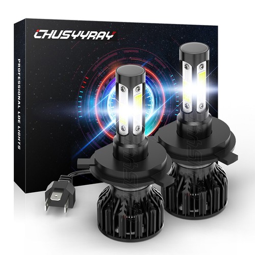 2pcs led headlight - h4,