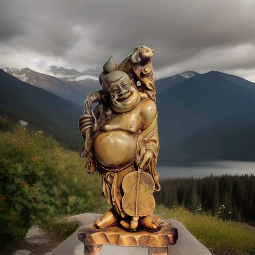 Large laughing buddha - laughing,