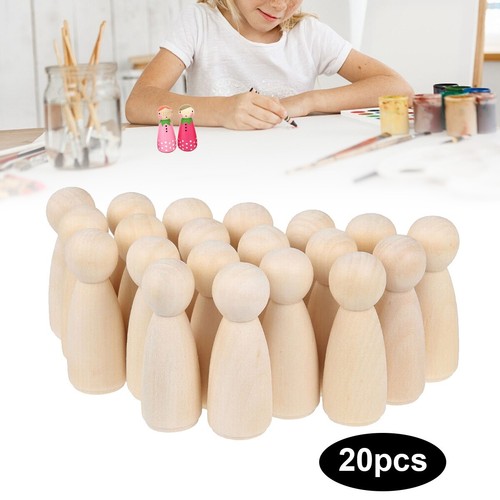 20pcs wooden peg dolls 35mm - 20pcs,