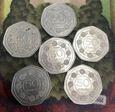 1988 Gibraltar 50p Fifty Pence