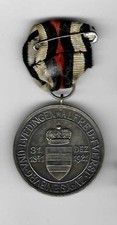 Original German Royal 1870 War WWI era  1841- 1921 Commemorative Medal