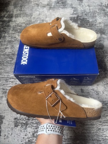 Birkenstock boston suede - boston, vl/