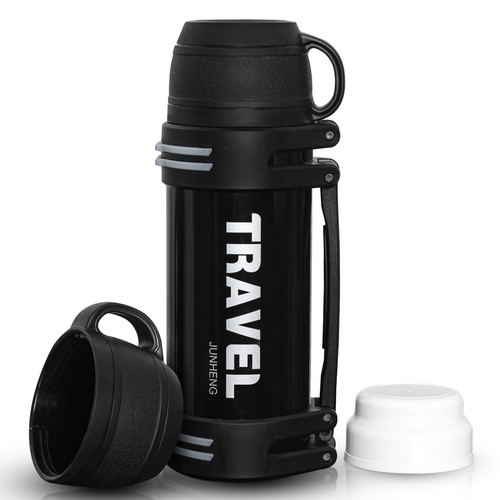 Stainless steel thermos - stainless,