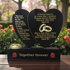 Memorial Mum - Dad Adult Grave