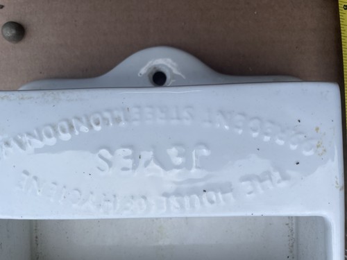 Vintage jeyes ceramic - vintage, toilet