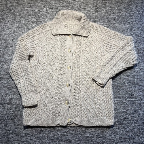Pure wool chunky knit - knit, cardigan