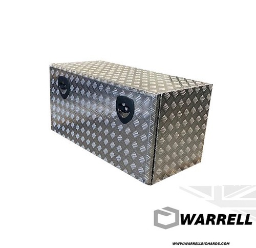 Aluminium chassis tool box - aluminium,