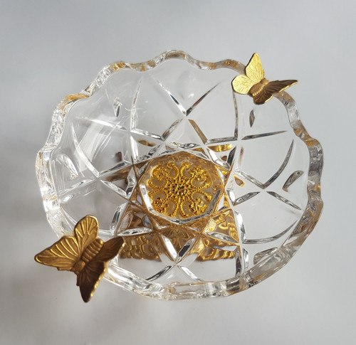 Killarney crystal trinket dish - killarney,