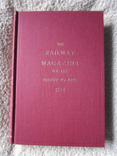 THE RAILWAY MAGAZINE BOUND