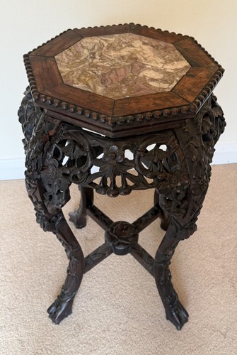 Antique rosewood jardiniere - antique,