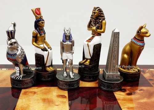 Egyptian anubis chess men - anubis,