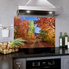 Glass Splashback Kitchen Tile