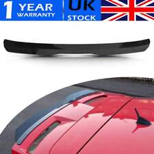 Gloss Black Universal Rear Upper Boot Trunk Spoiler Lip Extension Wing 99cm UK#