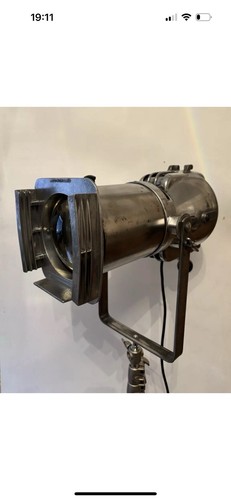 Vintage theatre spot light and - light,