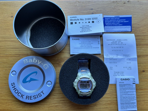 Casio baby 169r clear - casio, baby‑g