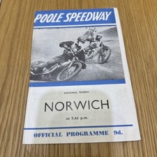 Poole V Norwich Vintage 1959