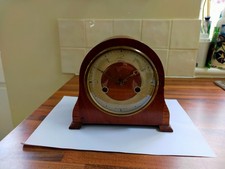 Smiths Light Oak Mantle Clock