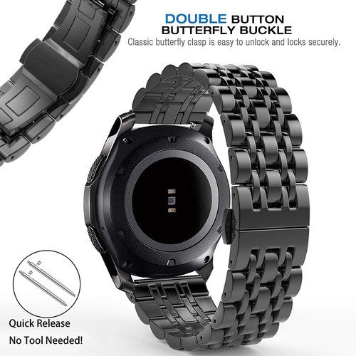 Stainless steel metal watch - steel,