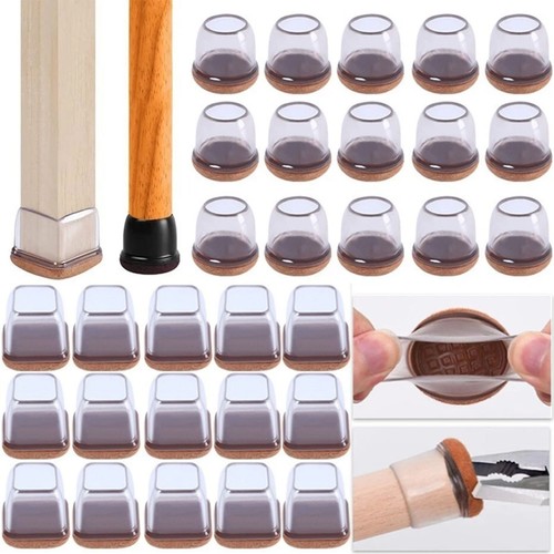 16x silicone chair leg - 16x,