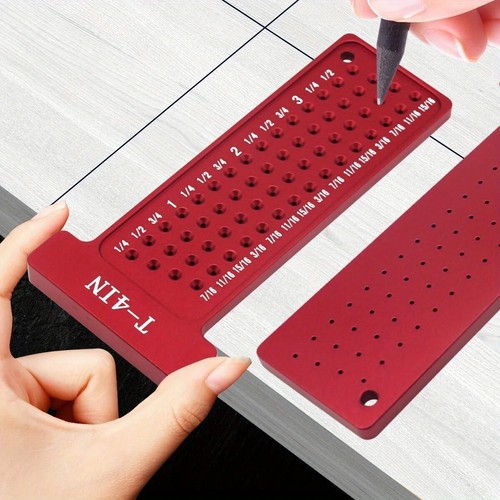 Scriber square ruler - t,