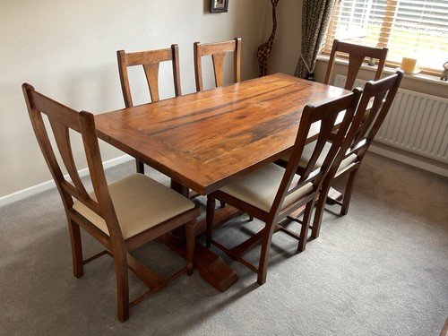 Rosewood sheesham dining table - sheesham,
