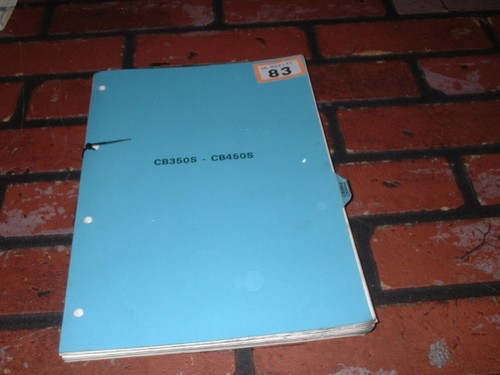 Genuine honda cb350s cb450s - honda,